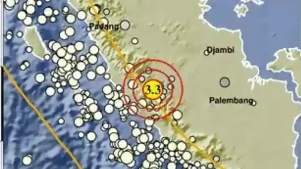 Gempa Bumi M 3,3 Jambi