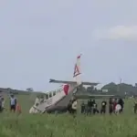 Viral di TikTok! Pesawat Jatuh di Karawang