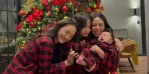 Momen Hangat Natal Erika Carlina Bersama Fuji, Rachel Vennya, dan Baby Andrew