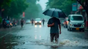 Info Cuaca Jakarta, Malam Tahun Baru 2026 Diguyur Hujan Ringan