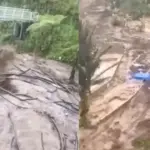 Detik-Detik Banjir Bandang di Guci Tegal, Mencekam!
