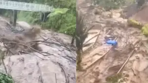 Banjir di Guci Tegal Terjang Objek Wisata,  Sejumlah Fasilitas Rusak