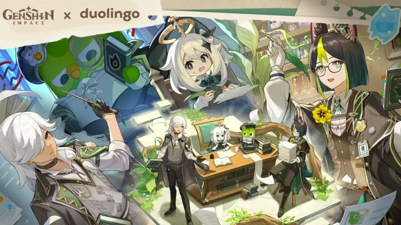 Event Misi Runtunan 3 Hari Duolingo x Genshin Impact Event Misi Runtunan 3 Hari Duolingo x Genshin Impact
