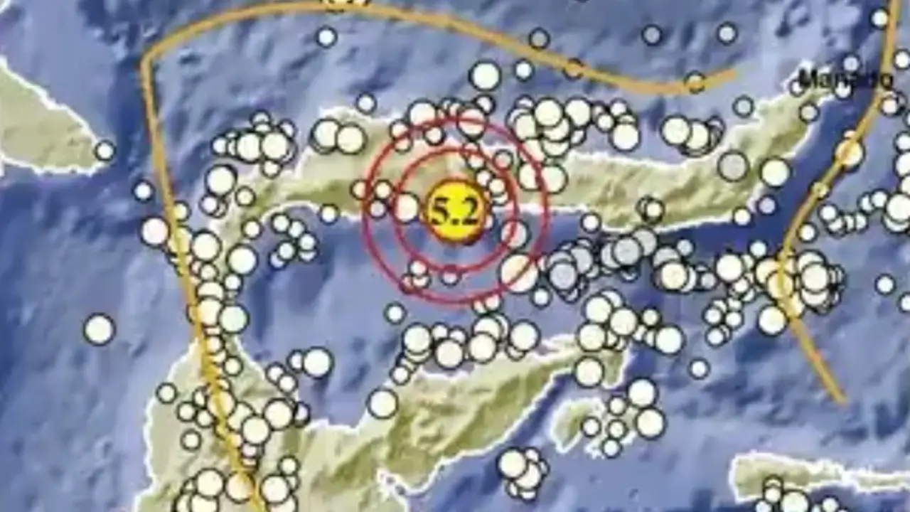 Gempa Guncang M 5,2 di Pohuwato Gorontalo