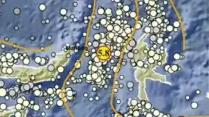 BMKG Terkini, Gempa M 5,8 Guncang Jailolo Maluku Utara (Malut)