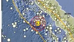 (BMKG Terkini) Gempa M 4,3 Guncang Sinabang Aceh Hari Ini 4 Desember