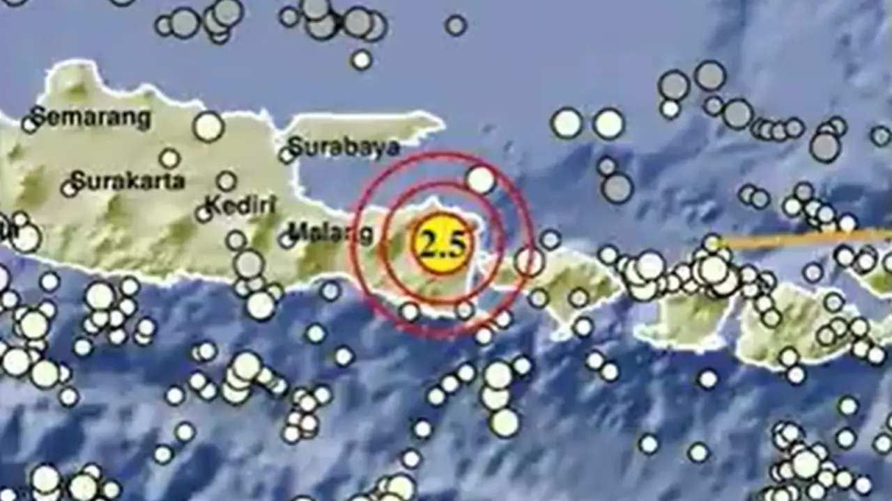 Gempa Terkini M 2,5 Guncang Wilayah Tenggara Bondowoso Gempa Terkini M 2,5 Guncang Wilayah Tenggara Bondowoso