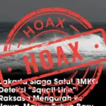 BMKG Tegaskan Kabar “Squall Line” Malam Tahun Baru 2026 Adalah Hoaks