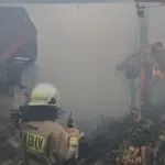 Kebakaran Pasar Induk Kramat Jati Diduga Akibat Korsleting Listrik
