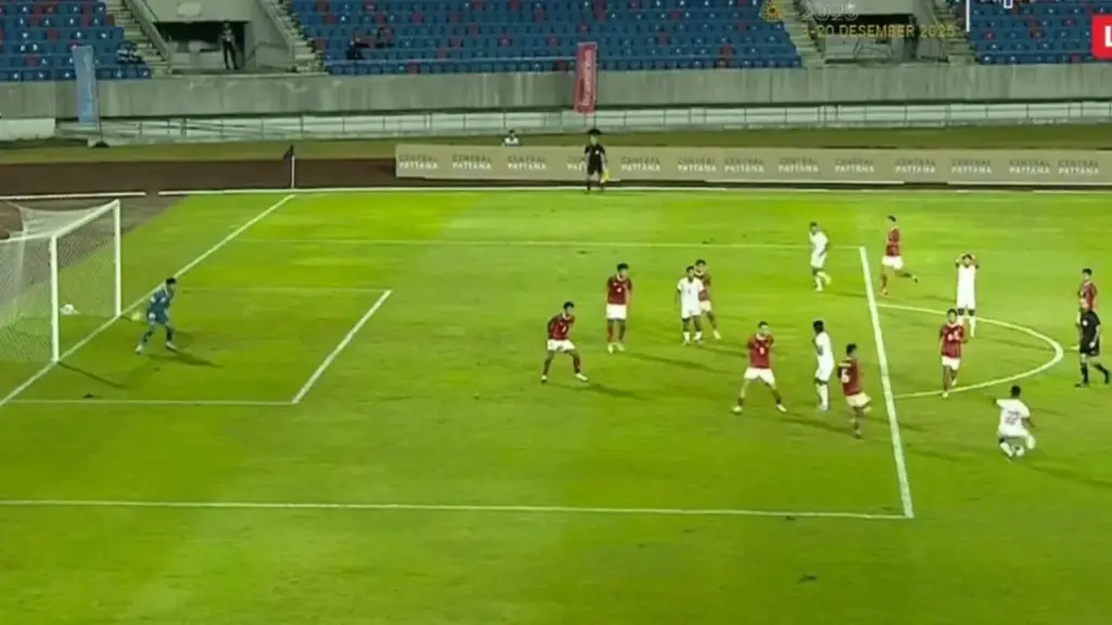 Menit 29 Gawang Indonesia Dijebol Myanmar