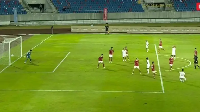 Menit 29 Gawang Indonesia Dijebol Myanmar