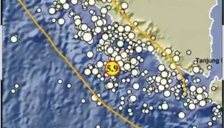 (BMKG Terkini) Gempa M 5,9 Guncang Enggano Bengkulu Hari Ini (BMKG Terkini) Gempa M 5,9 Guncang Enggano Bengkulu Hari Ini
