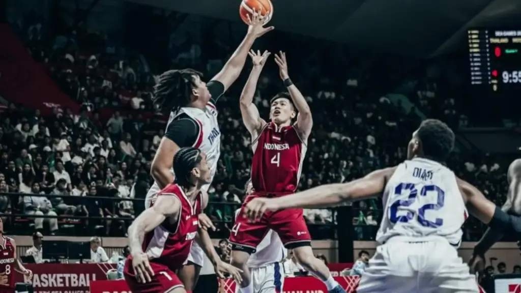 Timnas Basket Indonesia di SEA Games 2025