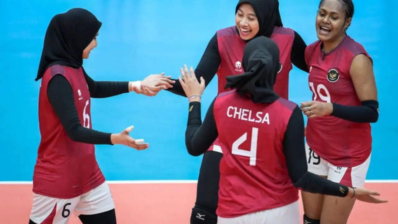Timnas Voli Putri Indonesia Segel Tiket Semifinal SEA Games 2025 Timnas Voli Putri Indonesia Segel Tiket Semifinal SEA Games 2025