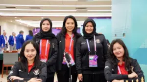 Tim Catur Cepat Beregu Putri Indonesia Rebut Emas Pertama SEA Games 2025