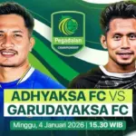Liga 2 Championship Skor Sementara Adhyaksa FC vs Garudayaksa FC (3-2)
