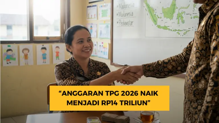 Anggaran TPG 2026 Naik Menjadi Rp14 Triliun: Kabar Gembira Bagi Guru? Anggaran TPG 2026 Naik Menjadi Rp14 Triliun: Kabar Gembira Bagi Guru?