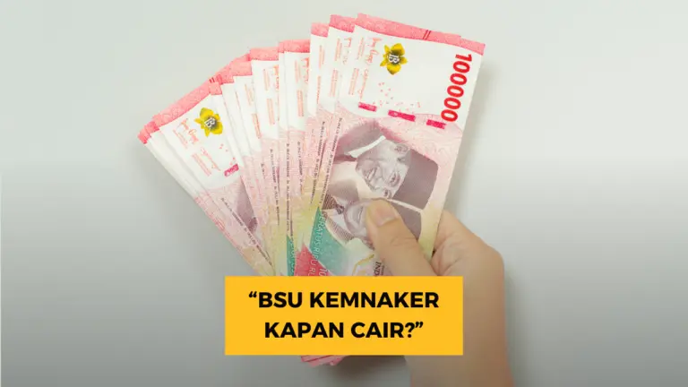 Kapan BSU Rp600.000 Cair Lagi? Ini Kata Kemnaker Kapan BSU Rp600.000 Cair Lagi? Ini Kata Kemnaker