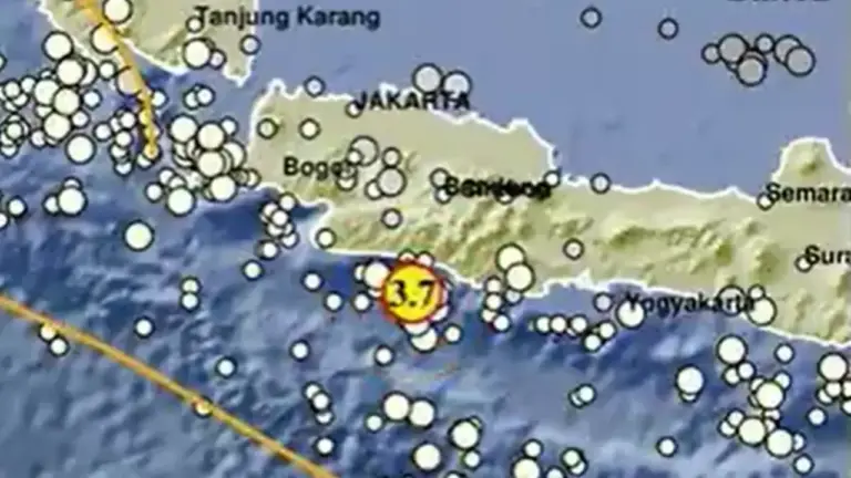Gempa M 3,7 Guncang Bandung