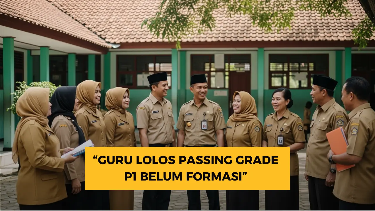 Guru Lolos Passing Grade P1 Masih Keluhkan Belum Dapat Formasi, Nasib Tak Pasti