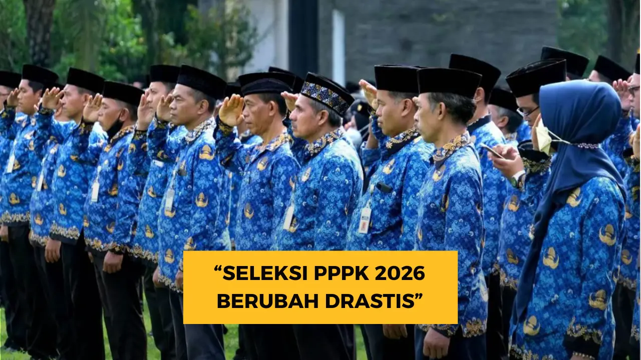 Seleksi PPPK 2026 Berubah Drastis: Honorer Bersaing Bebas, Guru-Dosen Jadi PNS Seleksi PPPK 2026 Berubah Drastis: Honorer Bersaing Bebas, Guru-Dosen Jadi PNS