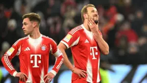 Derby Bavaria Berakhir Tragis: Bayern Munich Takluk 1-2 dari Augsburg di Kandang