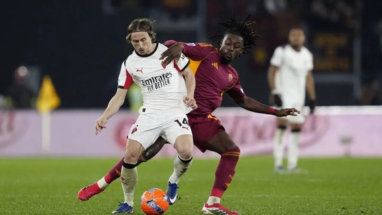 AS Roma Vs AC Milan Berakhir Imbang 1-1, Perebutan Posisi Tiga Klasemen Memanas