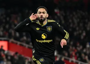 Matheus Cunha Terancam Sanksi FA Akibat Ucapkan Kata Kasar Saat Selebrasi Kemenangan MU