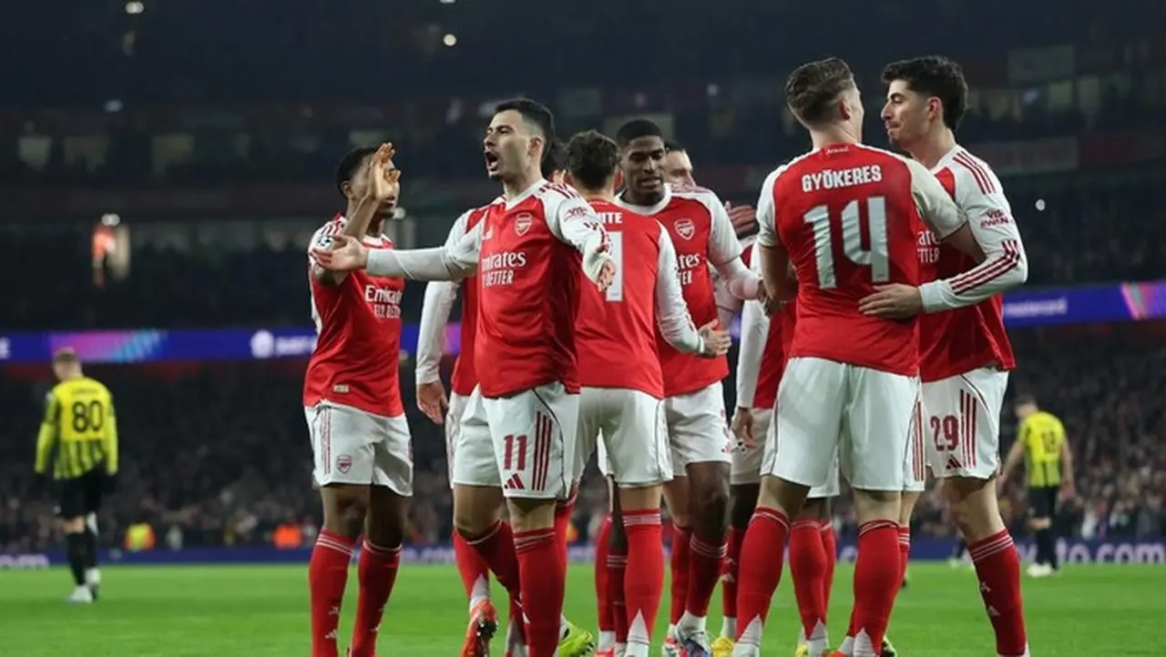 Arsenal Sempurna di Fase Grup Liga Champions Usai Taklukkan Kairat Almaty 3-2 Arsenal Sempurna di Fase Grup Liga Champions Usai Taklukkan Kairat Almaty 3-2