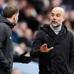 Pep Guardiola dan Fabian Hurzeler Bersitegang di Pinggir Lapangan Saat Man City Ditahan Brighton