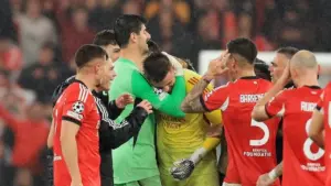 Gol Bersejarah Trubin ke Gawang Madrid Tuai Pujian Courtois