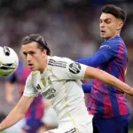 Alvaro Carreras Bidik Gelar Final Perdana Bersama Real Madrid di El Clasico Piala Super Spanyol