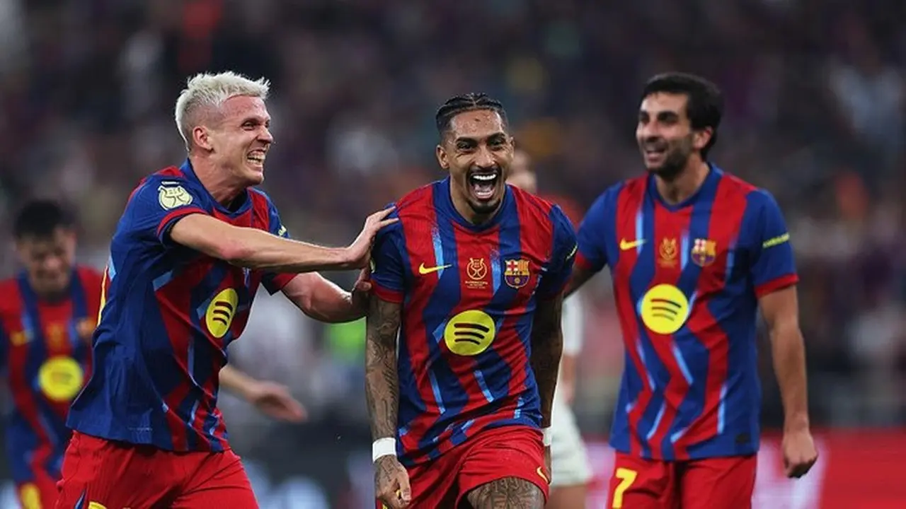 Barcelona Pertahankan Gelar Piala Super Spanyol 2026 Usai Kalahkan Real Madrid dalam El Clasico Sengit Barcelona Pertahankan Gelar Piala Super Spanyol 2026 Usai Kalahkan Real Madrid dalam El Clasico Sengit