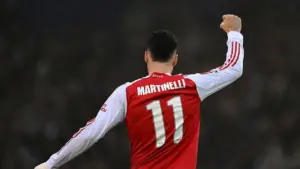 Gabriel Martinelli Cetak Hat-trick Usai Dihujat Akibat Insiden dengan Conor Bradley
