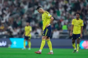 Cristiano Ronaldo Frustrasi, Gestur Misterius Warnai Kekalahan Al Nassr dari Al Hilal