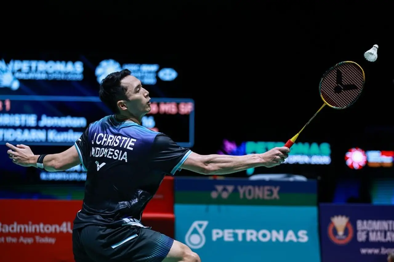 Jonatan Christie Bersyukur Menang di India Open 2026 Meski Dicurangi Lawan Jonatan Christie Bersyukur Menang di India Open 2026 Meski Dicurangi Lawan