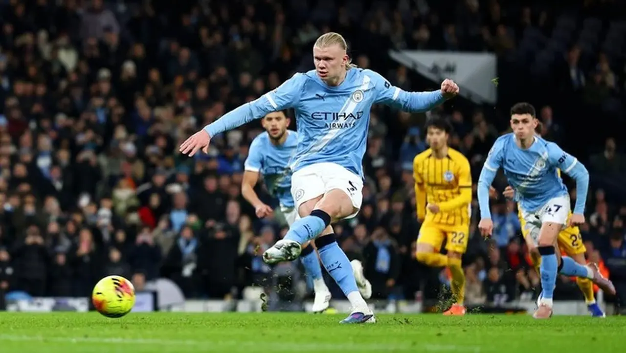 Babak Pertama: Erling Haaland Cetak Gol, Man City Sementara Ungguli Brighton 1-0 Babak Pertama: Erling Haaland Cetak Gol, Man City Sementara Ungguli Brighton 1-0