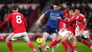 Arsenal Gagal Menang di Kandang Nottingham, Skor Kacamata Warnai Laga Liga Inggris