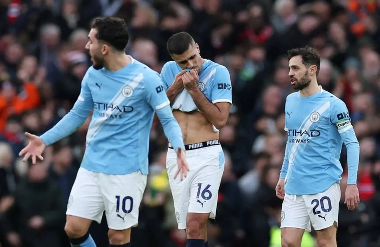Manchester City Raih Hari Buruk: Kalah 0-2 dari Manchester United, Selisih Poin Melebar