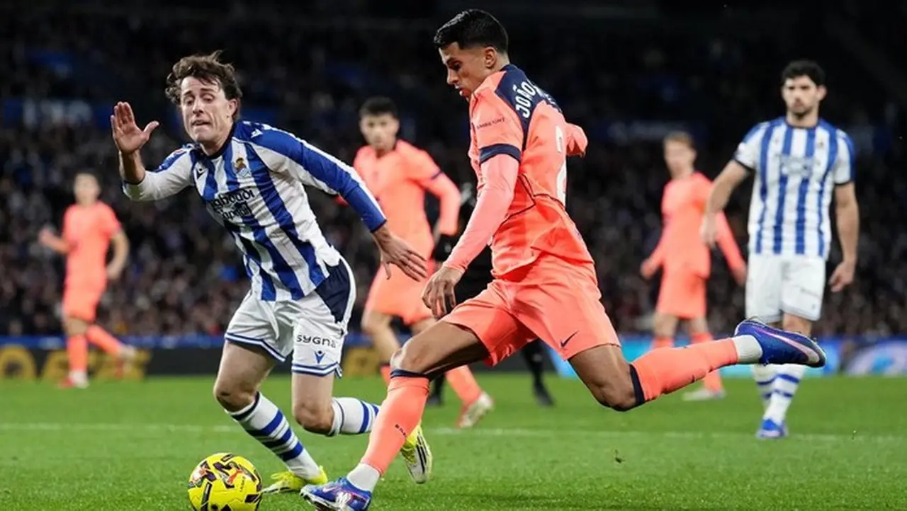 Joao Cancelo Berkontribusi dalam Gol Barcelona, Namun Blaugrana Tetap Kalah dari Sociedad Joao Cancelo Berkontribusi dalam Gol Barcelona, Namun Blaugrana Tetap Kalah dari Sociedad