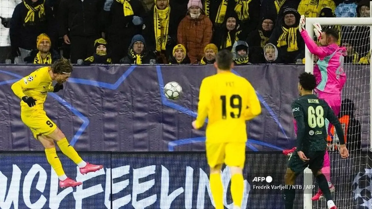 Bodo/Glimt Ungguli Manchester City 2-0 di Babak Pertama Liga Champions Bodo/Glimt Ungguli Manchester City 2-0 di Babak Pertama Liga Champions