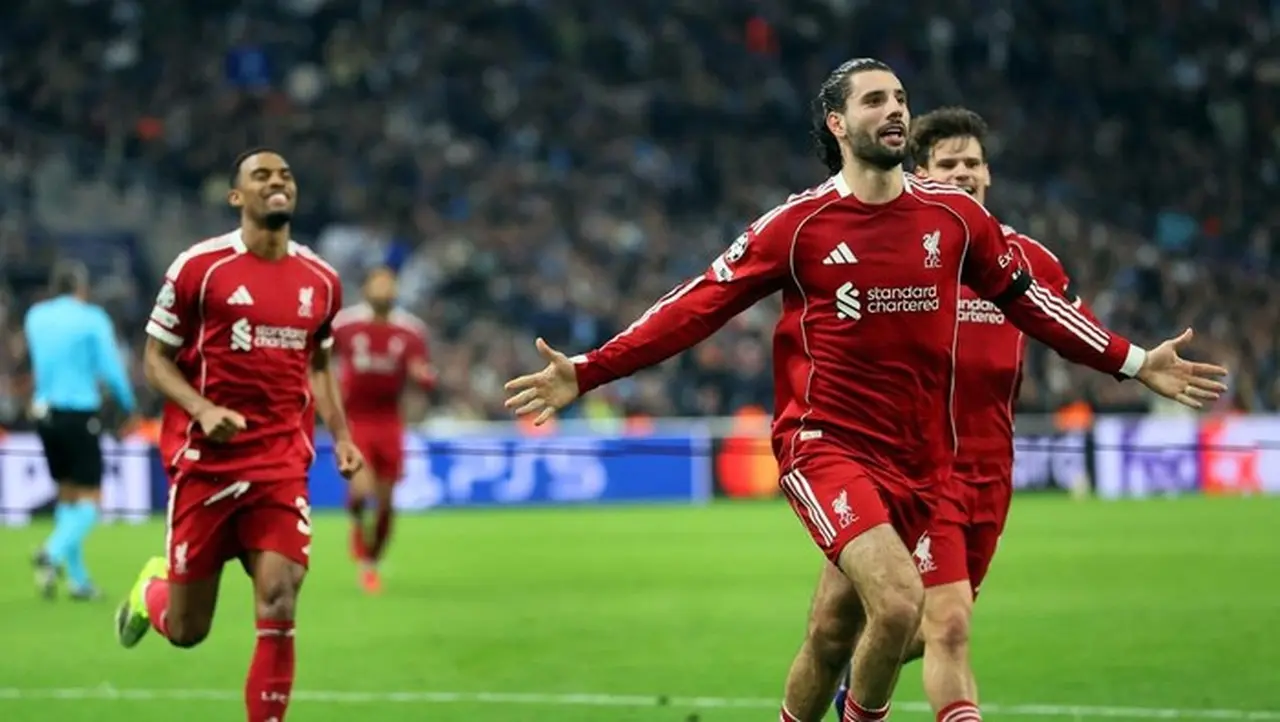 Liverpool Bungkam Marseille 3-0 di Liga Champions, Szoboszlai dan Gakpo Cetak Gol
