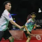 Indonesia Masters 2026: Sabar/Reza Lolos Perempatfinal Meski Kondisi Fisik Menurun