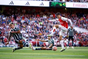 Rekor Pertemuan Arsenal vs Manchester United: Dominasi The Gunners dalam 10 Laga Terakhir