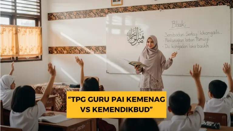 TPG Guru PAI: Kemenag Atur Skema Berbeda dengan Kemendikbud di 2026 TPG Guru PAI: Kemenag Atur Skema Berbeda dengan Kemendikbud di 2026