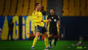 Liga Arab Saudi: Ronaldo Cetak Brace, Al Nassr Puncaki Klasemen Usai Libas Al Hazm 4-0