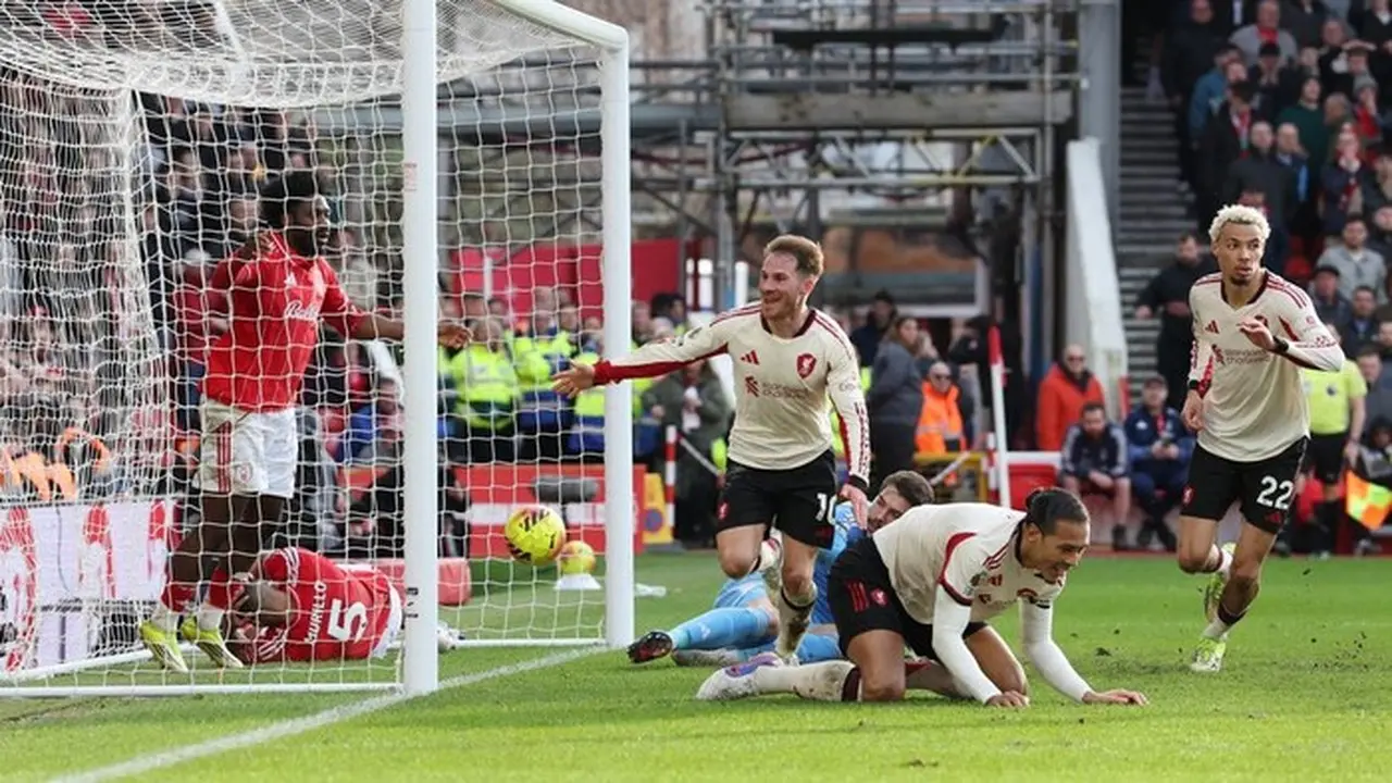 Gol Dramatis Mac Allister di Injury Time Bawa Liverpool Taklukkan Nottingham Forest 1-0 Gol Dramatis Mac Allister di Injury Time Bawa Liverpool Taklukkan Nottingham Forest 1-0