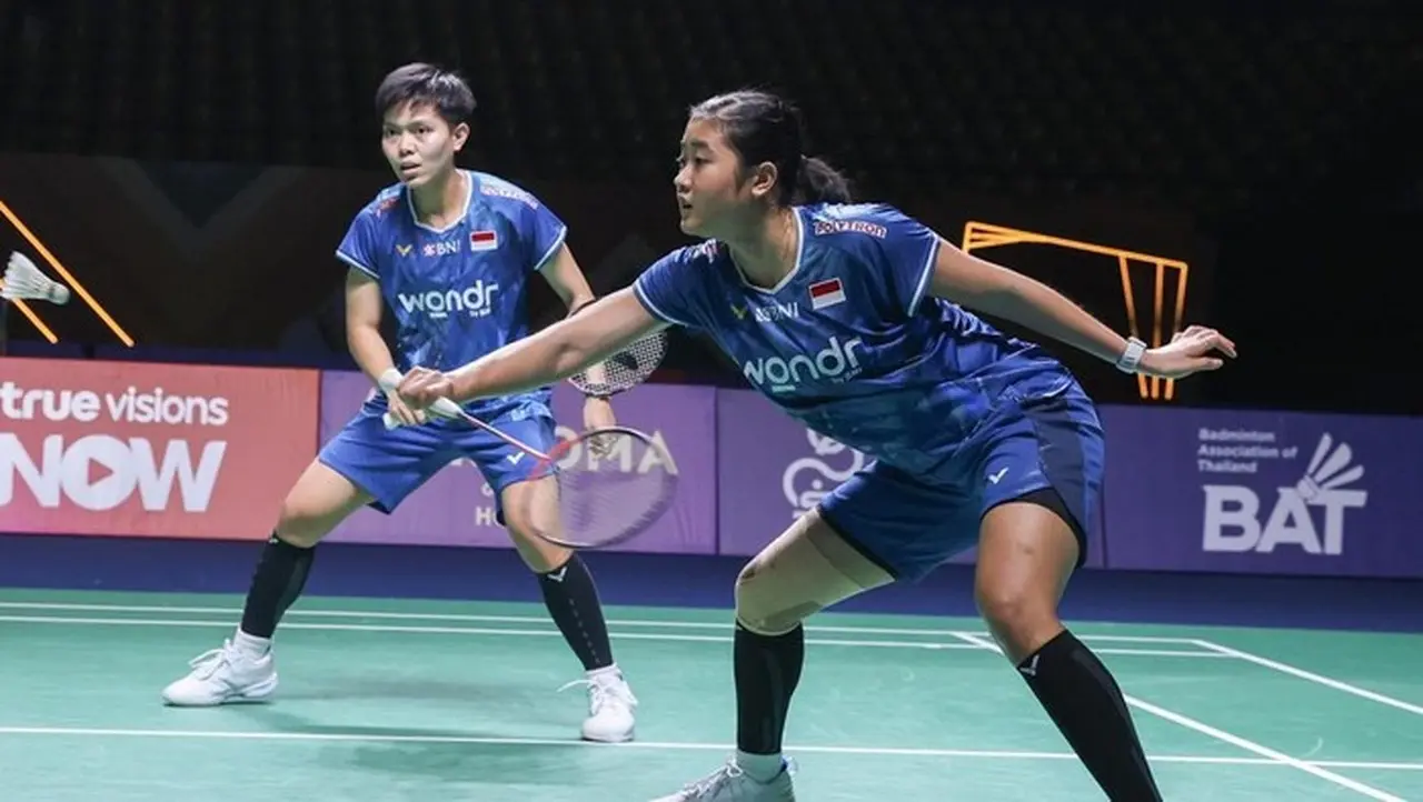 Hasil Final Thailand Masters 2026: Tiwi/Fadia Comeback Juara Usai Tundukkan Pasangan China Hasil Final Thailand Masters 2026: Tiwi/Fadia Comeback Juara Usai Tundukkan Pasangan China