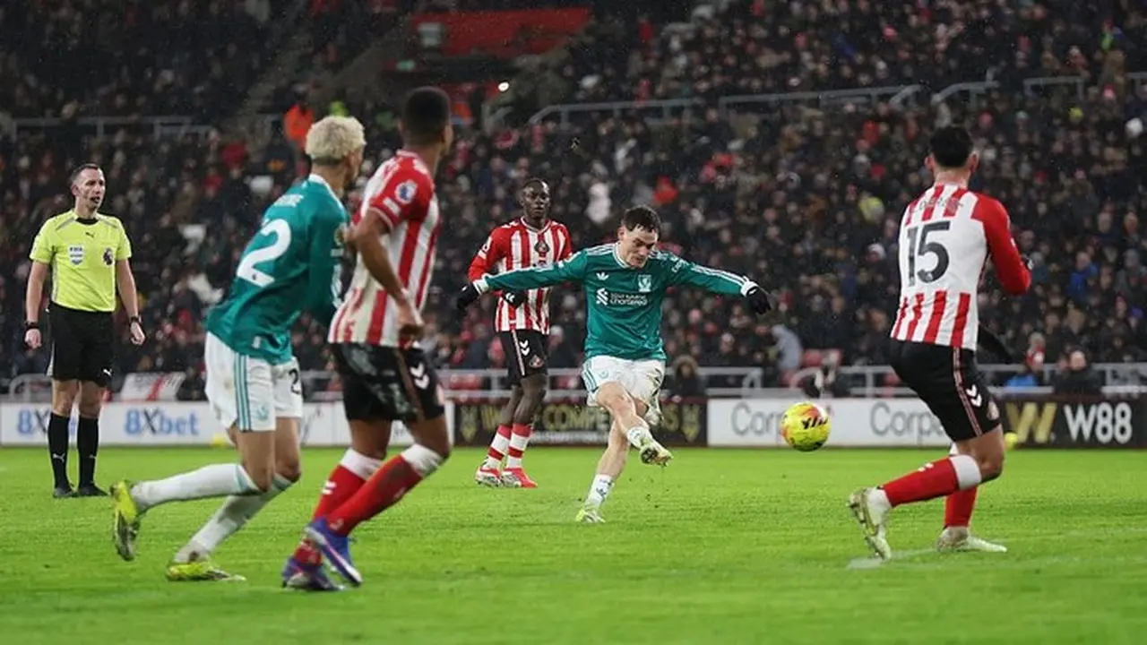 Babak Pertama Sunderland vs Liverpool Berakhir Tanpa Gol, Skor Kacamata
