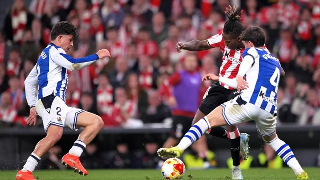 Real Sociedad Ungguli Athletic Bilbao 1-0 di Leg Pertama Semifinal Copa del Rey Real Sociedad Ungguli Athletic Bilbao 1-0 di Leg Pertama Semifinal Copa del Rey